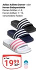 Adilette Damen-Badepantoletten oder Herren-Badepantolette Angebote bei GLOBUS Neubrandenburg für 19,99 €