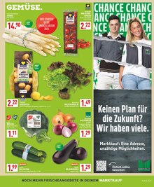 Spargel im Marktkauf Prospekt "Aktuelle Angebote" mit 20 Seiten (Recklinghausen)
