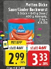 Dicke Sauerländer Bockwurst bei EDEKA im Prospekt "" für 2,99 €