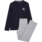 Pyjama long homme - TEX BASIC dans le catalogue Carrefour