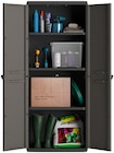 Armoire plastique 3 étagères - Weldom à Pessac Armoire plastique 3 étagères en promo chez Weldom Pessac à 49,90 €