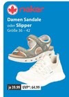 Damen Sandale im V-Markt Prospekt Damen Sandale von Rieker im aktuellen V-Markt Prospekt für 39,99 €