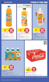 Coca-Cola Angebote im Prospekt "TOUTES ET TOUS UNIS CONTRE LA VIE CHÈRE." von Intermarché Coca-Cola Angebote im Prospekt "TOUTES ET TOUS UNIS CONTRE LA VIE CHÈRE." von Intermarché auf Seite 4