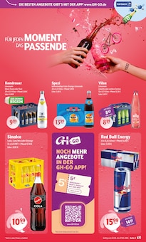 Energydrink im Getränke Hoffmann Prospekt "Aktuelle Angebote" mit 8 Seiten (Amberg)