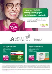 Aktueller mea - meine apotheke Apotheken Prospekt für Suhl: Unsere Februar-Angebote mit 4} Seiten, 01.02.2025 - 28.02.2025