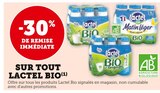 -30% de remise immédiate sur tout Lactel Bio - Lactel dans le catalogue Super U