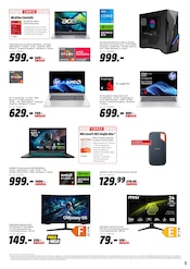 Notebook im MediaMarkt Saturn Prospekt in Pinneberg Aktueller MediaMarkt Saturn Prospekt mit Notebook, "LET'S GO! DEALS Black Deals", Seite 5