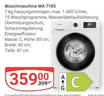 Aktuelle Waschmaschine Angebote bei GLOBUS in Oberhausen Aktuelles Waschmaschine WA 7185 Angebot bei GLOBUS in Oberhausen ab 359,00 €