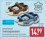 Adventuridge Trekkingsandalen Braun im aktuellen ALDI Nord Prospekt