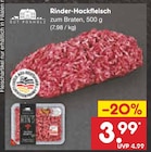 Rinder-Hackfleisch Angebote von Gut Ponholz bei Netto Marken-Discount Schorndorf für 3,99 €