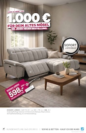 Couch im Kabs Prospekt in Buxtehude Aktueller Kabs Prospekt mit Couch, "SOFA TRENDS SPECIAL", Seite 2