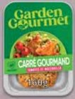 Carré gourmand tomates et mozzarella x2 - GARDEN GOURMET en promo chez Intermarché Reims à 0,68 €