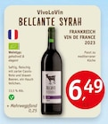 BELCANTE SYRAH Angebote von VivoLoVin bei Erdkorn Biomarkt Hannover für 6,49 €