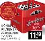KÖNIG PILSENER im Angebot bei E center in Düsseldorf KÖNIG PILSENER Angebote bei E center Düsseldorf für 11,49 €