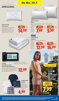 Bettdecke im aktuellen Lidl Prospekt (Augsburg) Bettdecke im Lidl Prospekt "LIDL LOHNT SICH" mit 69 Seiten (Augsburg)
