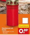 Dauerbrenner mit Deckel im Netto Marken-Discount Prospekt Dauerbrenner mit Deckel von im aktuellen Netto Marken-Discount Prospekt für 0,89 €
