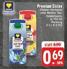 Premium Eistee Zitrone-Himbeere Angebote von Edeka Herzstücke bei EDEKA Wuppertal für 0,69 €