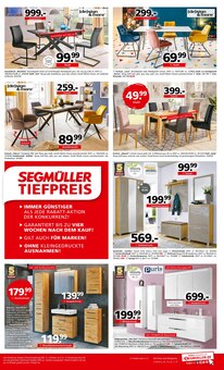 Tisch im Segmüller Prospekt "SEGMÜLLER Super Spar Deals" mit 8 Seiten (Mönchengladbach)