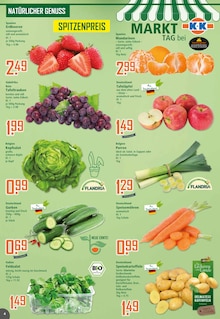 Äpfel im K+K - Klaas & Kock Prospekt "Wenn Lebensmittel, dann K+K" mit 12 Seiten (Essen)