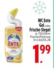 WC Ente Gel im EDEKA Prospekt WC Ente Gel von Ente im aktuellen EDEKA Prospekt für 1,99 €