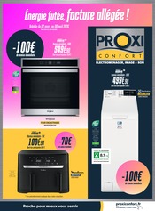 Lave-Linge Angebote im Prospekt "Énergie futée, facture allégée !" von Proxi Confort Lave-Linge Angebote im Prospekt "Énergie futée, facture allégée !" von Proxi Confort auf Seite 1