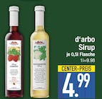 Sirup Himbeere von d'arbo im aktuellen EDEKA Prospekt für 4,99 €
