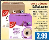 Kaffeekapseln Angebote von GUT & GÜNSTIG bei EDEKA Gießen für 2,99 €