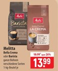 Melitta Bella Crema oder Barista Angebote bei famila Nordost Gifhorn für 13,99 €