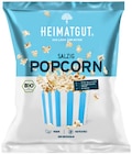 Popcorn salzig von Heimatgut für 1,49 € bei REWE im Angebot Popcorn salzig von Heimatgut im aktuellen REWE Prospekt