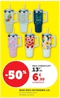 Maxi Mug Isotherme en promo à 6,99 € chez Hyper U Maxi Mug Isotherme dans le catalogue Hyper U