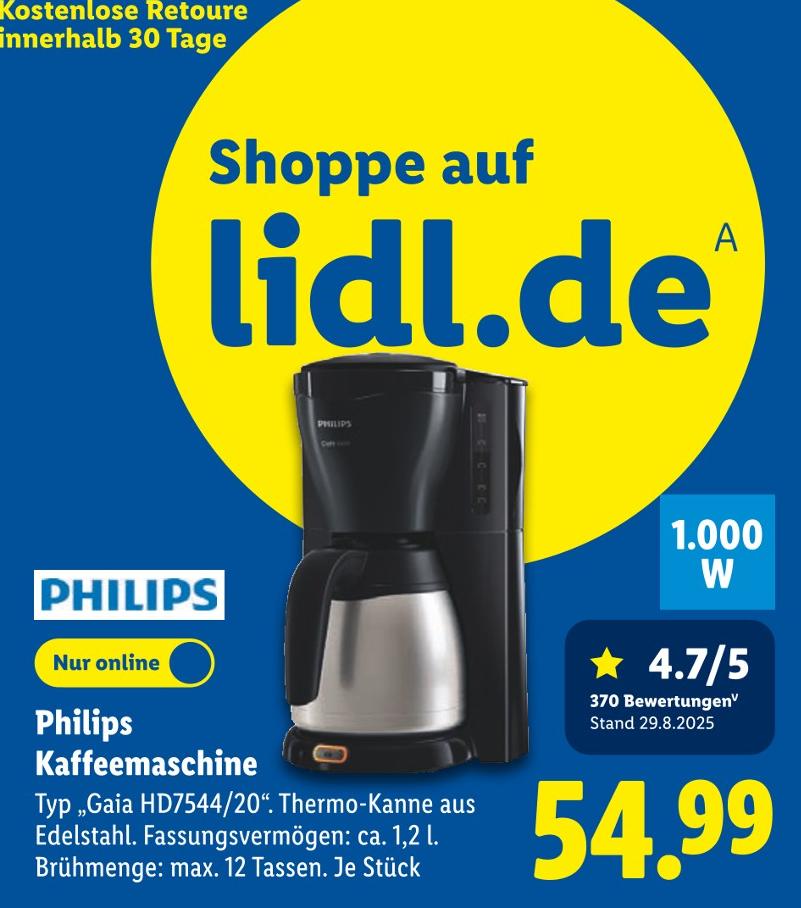 Philips Kaffeemaschine