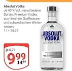Aktuelles Absolut Angebot bei GLOBUS in Siegen (Universitätsstadt) ab 9,99 €