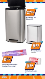 Action Mülleimer im Prospekt 