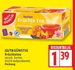 Früchtetee von GUT&GÜNSTIG im aktuellen EDEKA Prospekt für 1,39 €