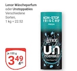 Wäscheparfum im Angebot bei GLOBUS in Oberhausen Wäscheparfum Angebote von Lenor bei GLOBUS Oberhausen für 3,49 €