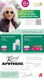 mea - meine apotheke Prospekt für Stockach: "Unsere Mai-Angebote", 4 Seiten, 01.05.2026 - 31.05.2026