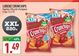 Crunchips Paprika im Angebot bei Marktkauf in Meerbusch Crunchips Paprika Angebote von Lorenz bei Marktkauf Meerbusch für 1,49 €