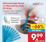 Netto Marken-Discount Ferdinandshof - Abflussreiniger-Sticks mit Meeresbrise-Duft Angebot im Prospekt Abflussreiniger-Sticks mit Meeresbrise-Duft bei Netto Marken-Discount im Ferdinandshof Prospekt für 9,99 €