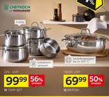 TopfSet „Leipzig" Angebote von Chefkoch trifft Fackelmann bei XXXLutz Möbelhäuser Heinsberg für 69,99 €