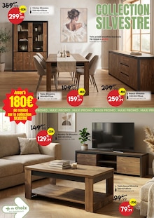 Catalogue Maxi Bazar, 31/08/2026 - 27/09/2026, MEUBLEZ-VOUS DE BONNES AFFAIRES, 18 pages Prospectus Maxi Bazar en cours, "MEUBLEZ-VOUS DE BONNES AFFAIRES", 18 pages
