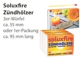 Zündhölzer Angebote von Soluxfire bei V-Markt Kempten für 1,00 €
