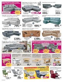 Sofa im SB Möbel Boss Prospekt "SCHRUMPFT DIE PREISE!" mit 12 Seiten (Solingen (Klingenstadt))