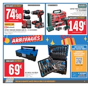 Promos Perforatrice dans le catalogue "100% ARRIVAGES : PRIX BAS EN QUANTITÉ LIMITÉE" de Batkor à la page 4 Promos Perforatrice dans le catalogue "100% ARRIVAGES : PRIX BAS EN QUANTITÉ LIMITÉE" de Batkor à la page 4
