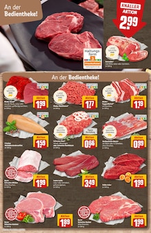 Rindfleisch im REWE Prospekt "Dein Markt" mit 32 Seiten (Augsburg)