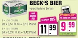 E center - BECK'S Angebot im Prospekt BECK'S bei E center im Prospekt "" für 9,99 €