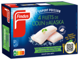 Filets de colin d'alaska surgelés - FINDUS en promo chez U Express Alès à 3,32 €