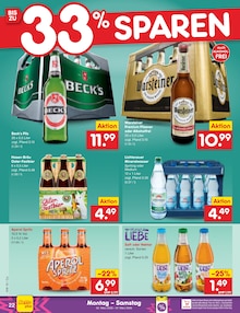 Becks im Netto Marken-Discount Prospekt "Aktuelle Angebote" mit 60 Seiten (Potsdam)