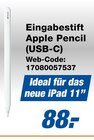 Eingabestift Apple Pencil (USB-C) im Angebot bei expert in Baden-Baden Eingabestift Apple Pencil (USB-C) Angebote von Apple bei expert Baden-Baden für 88,00 €
