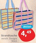 Strandtasche für 4,49 € bei budni im Angebot Strandtasche im aktuellen budni Prospekt
