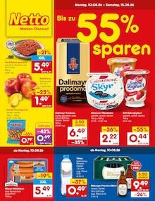 Saft im Netto Marken-Discount Prospekt "Aktuelle Angebote" mit 63 Seiten (Moers)